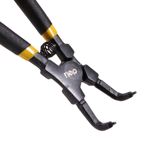 Cleste cu varf subtire curbat 7 inch negru dl20024 deli [1]