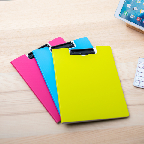 Clipboard dublu culori neon deli [3]