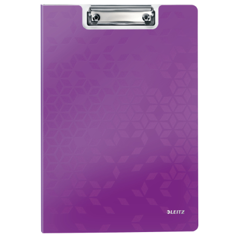 Organizare, arhivare, prezentare - Clipboard dublu mov metalizat wow leitz