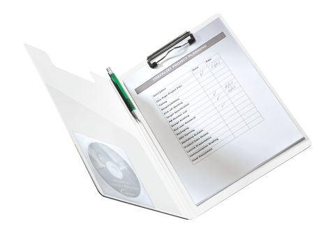 Clipboard dublu roz metalizat wow leitz [1]