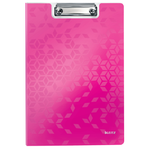Organizare, arhivare, prezentare - Clipboard dublu roz metalizat wow leitz