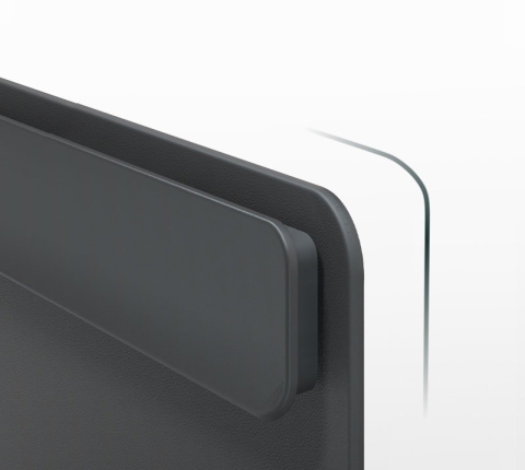 Clipboard simplu cu suport vertical negru nusign deli [2]