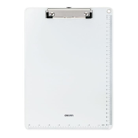 Organizare, arhivare, prezentare - Clipboard simplu metal cu rigla deli