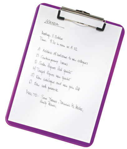 Clipboard simplu mov metalizat wow leitz [1]