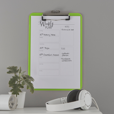 Clipboard simplu verde wow leitz [2]