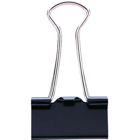 Clips hartie 25mm 12 buc/cut. carton deli [1]
