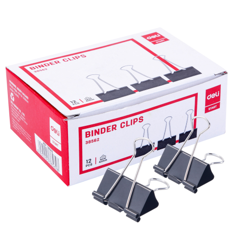 Articole pentru birou - Clips hartie 41mm 12 buc/cut. carton deli