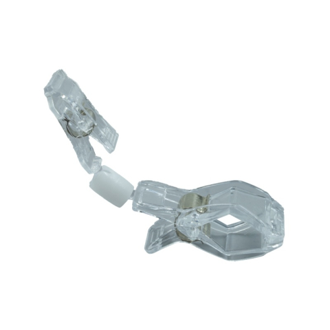 Rechizite Școlare - Clips pentru etichete de pret CNX, plastic, 11cm, transparent, set 20 buc