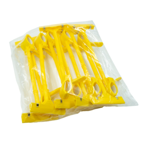 Clips pentru etichete de pret CNX, plastic, 24cm, diverse culori uni, set 10 buc [1]