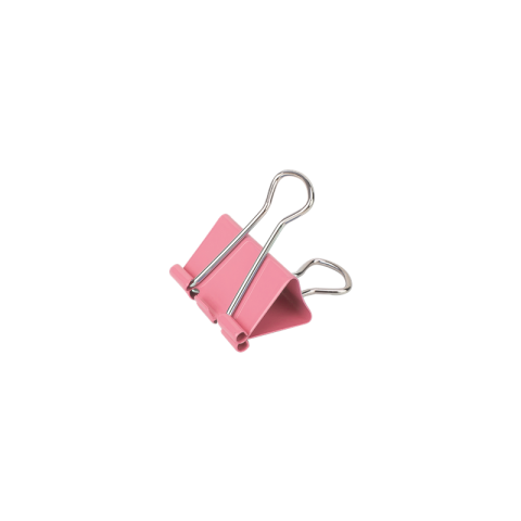 Clipsuri metalice Deli 8553 A, 32mm, diverse culori, cutie PVC 24 buc [2]