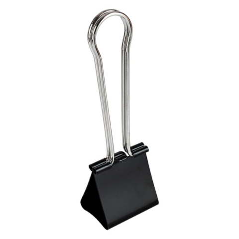 Clipsuri metalice Grand XL 110-1720, 60mm, negre, cutie 2 buc [1]
