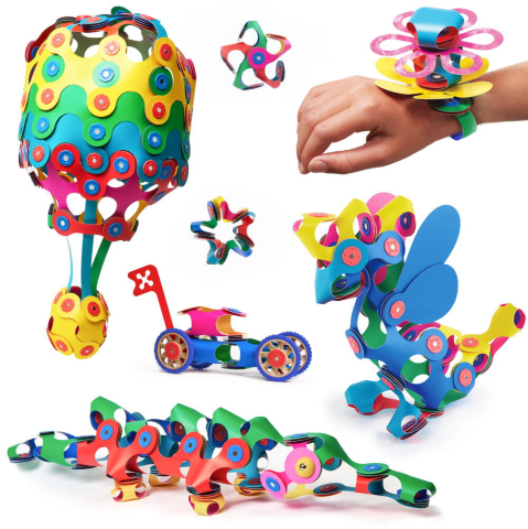 ClixoÂ® joc magnetic de construit - Distractie in familie (150 piese) [2]
