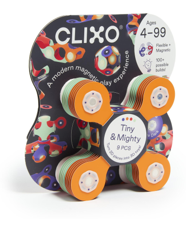 ClixoÂ® joc magnetic de construit - Tiny & Mighty - Spatiul cosmic (9 piese) [3]