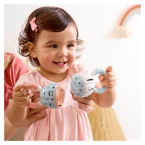 Clopotei zornatori pentru bebelusi, set 3 buc, Guidecraft, copii varsta 0-2 ani [1]