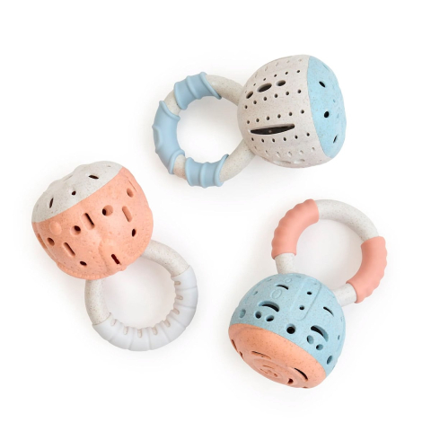 Clopotei zornatori pentru bebelusi, set 3 buc, Guidecraft, copii varsta 0-2 ani [5]