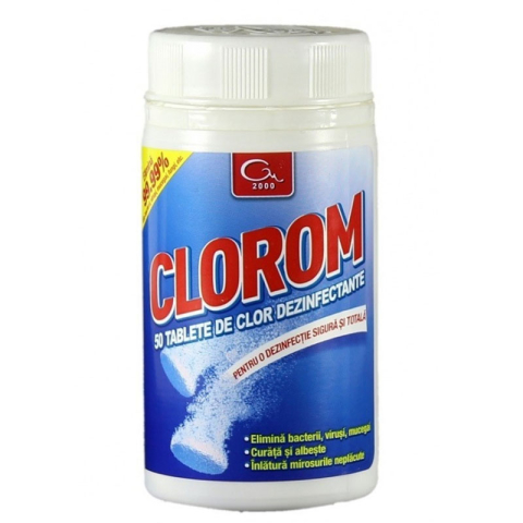 Detergenti si Curatenie - Clorom tablete 50/cutie