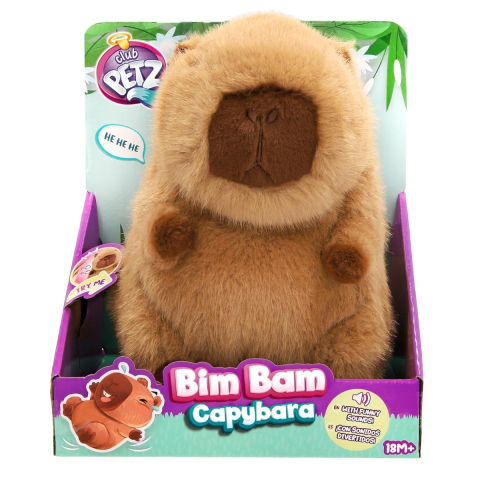 Jucării și Jocuri pentru copii - Club Petz - Bim Bam Capybara copii varsta 2-3 ani|3-5 ani|5-7 ani
