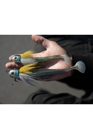 Coada de rezerva Blackbay BlackTail Shad Junior 13cm 22g Sparkle Herring 13cm 22g Sparkle Herring [1]
