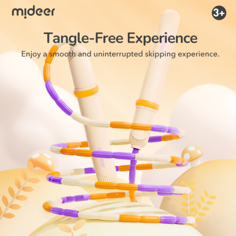 Coarda de Sarit Segmentata Mideer – Set pentru Sarituri cu Manere Ergonomice si Design Ultra-Usor [5]