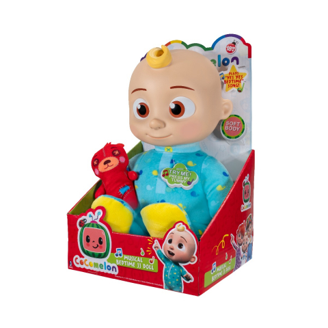 Jucării și Jocuri pentru copii - CoComelon - Bebelus interactiv JJ, cu muzica de leagan si sunete varsta 3-5 ani ,5-7 ani ,7-9 ani, Unisex