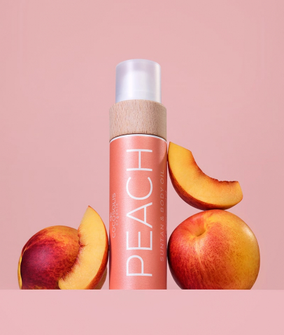 COCOSOLIS PEACH Suntan & Body Oil, ulei natural pentru bronz rapid, 100 ml [2]