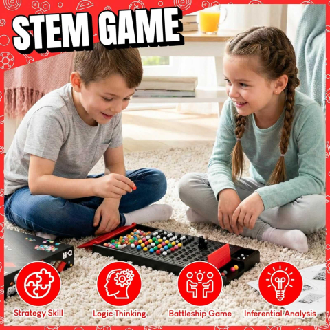 Joc Codebreaker ghiceste codul colorat, 138 pioni, tabla 35 x 16 cm, joc logica [1]