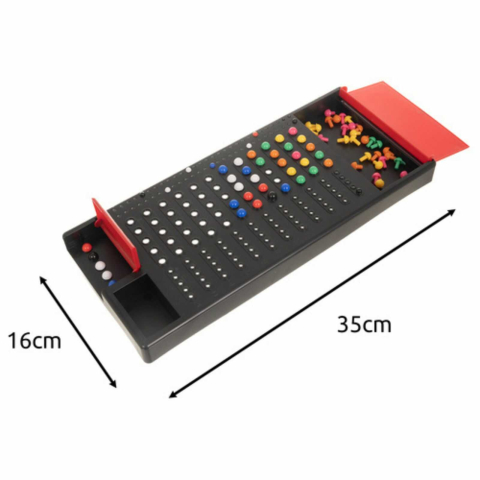 Joc Codebreaker ghiceste codul colorat, 138 pioni, tabla 35 x 16 cm, joc logica [13]