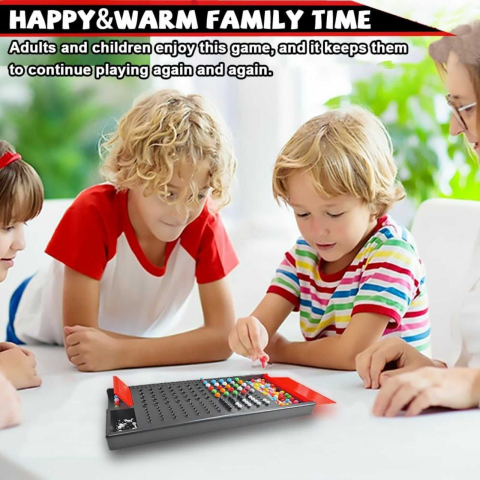 Joc Codebreaker ghiceste codul colorat, 138 pioni, tabla 35 x 16 cm, joc logica [5]