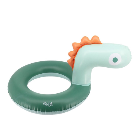 Piscine copii, saltele, colaci și accesorii înot - Colac de baie 50 cm, Dinozaur, Quut Toys, copii varsta 3-8 ani