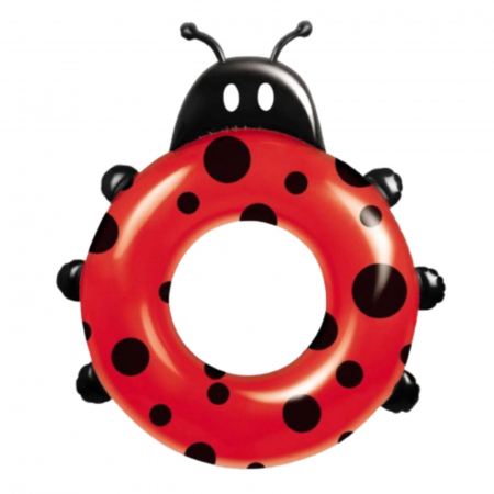 Lichidare stoc - Totul la 9.90 Lei - Colac de inot pentru copii, Buburuza, 50 cm - Micostore.ro