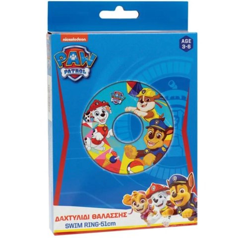 Colac gonflabil pentru copii, Model Patrula Catelusilor, Paw Patrol, 3-6 Ani [1]