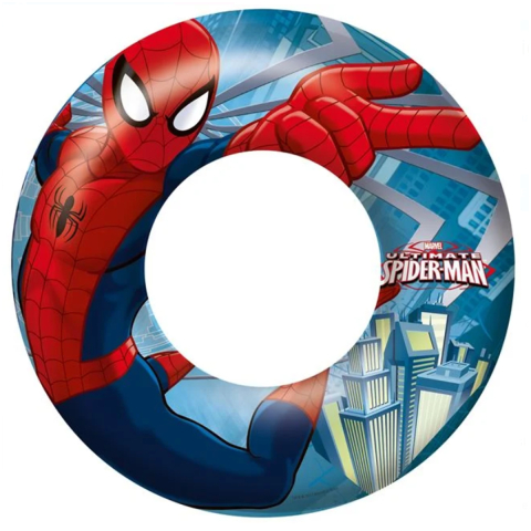 Jucării și Jocuri pentru copii - Colac gonflabil pentru copii, Model Spiderman, 3-6 ani