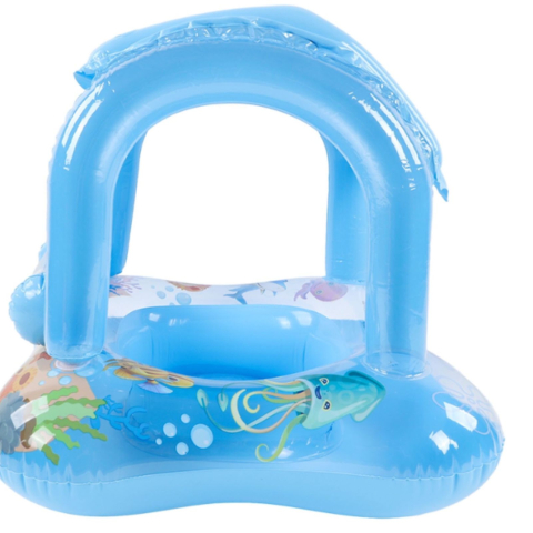 Colac bebe cu parasolar si sezut, 6-36 luni, max 18 kg [5]
