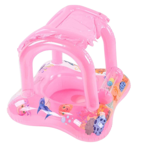 Colac bebe cu parasolar si sezut, 6-36 luni, max 18 kg [6]