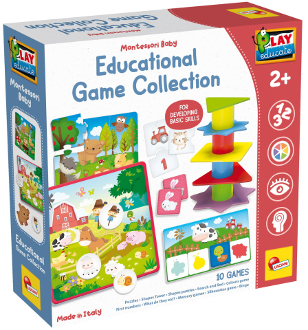 Jucării și Jocuri pentru copii - Colectia mea de jocuri educative Montessori
