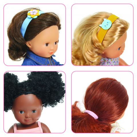 Colectia Pomea Set de coafura pentru papusi, Djeco, varsta 3 - 6 ani, Fata [4]
