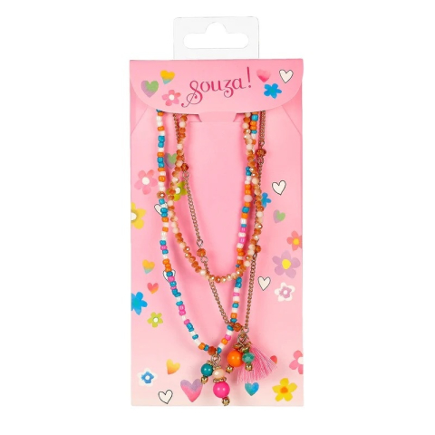 Îmbrăcăminte și accesorii - Colier Ursa pentru fetite, Souza! Fata, varsta +9 ani, 3 - 6 ani, 6 - 9 ani