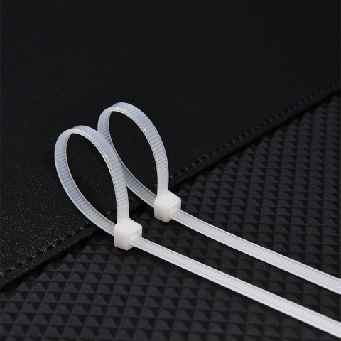 Coliere plastic 5*300mm albe deli [3]