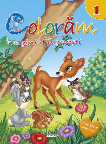 Cărți Educative, Activități - Coloram 1 - Imagini din povesti reed.I
