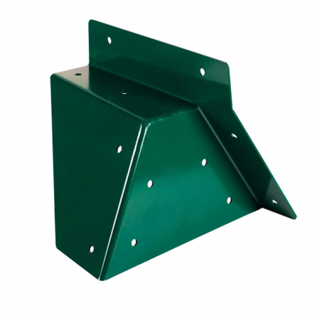 Locuri și spatii de joacă - Coltar Universal forma patrata, unghi oblic Verde