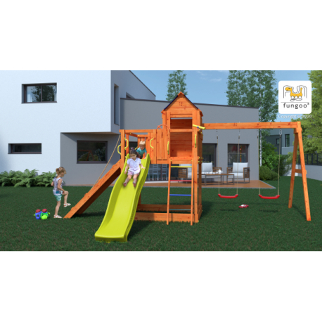 Complex joaca din lemn 7in1 Fungoo Treehouse [1]