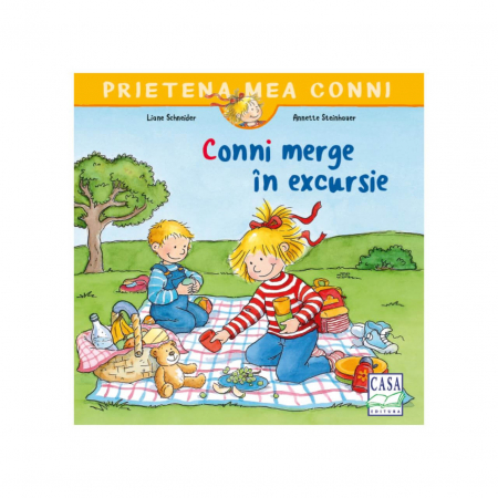 Cărți de povești pentru copii - Conni merge in excursie