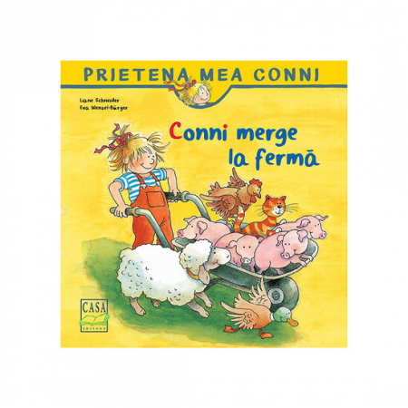 Cărți de povești pentru copii - Conni merge la ferma