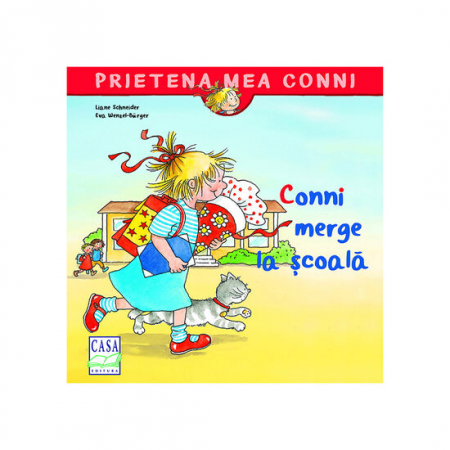 Cărți de povești pentru copii - Conni merge la scoala