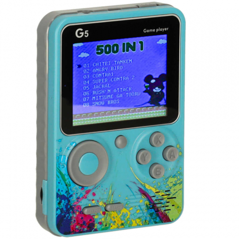 Consola Retro 500 Jocuri Clasice – Portabila, Multiplayer [1]