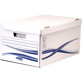 Container arhivare cu capac bankers box fellowes [2]