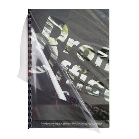 Coperta indosariere A3 ProfiOffice, PVC cristal, transparent, 0.20mm, top cu 100 coli [1]
