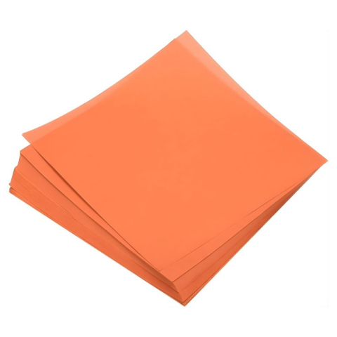 Birotică și Papetărie - Coperta indosariere A4 CNX, carton imitatie piele, portocaliu, 230g/mp, top 100 coli