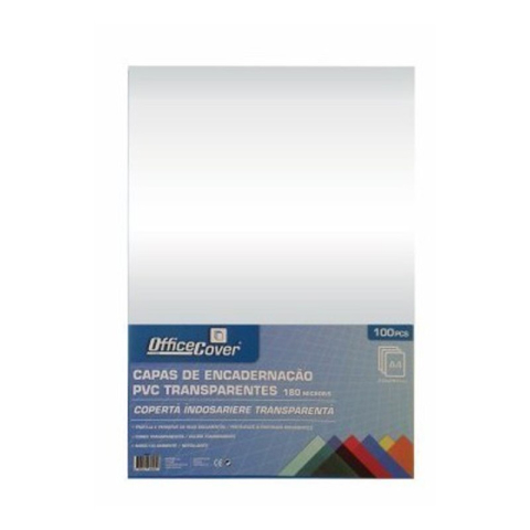 Birotică și Papetărie - Coperta indosariere A4 Office Cover, PVC cristal, transparent, 0.15mm, top cu 100 coli