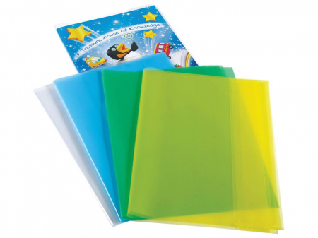 Coperți Caiete, Cărți, Etichete Scolare - Coperta semitransparenta A4